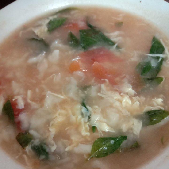 西红柿鸡蛋疙瘩汤