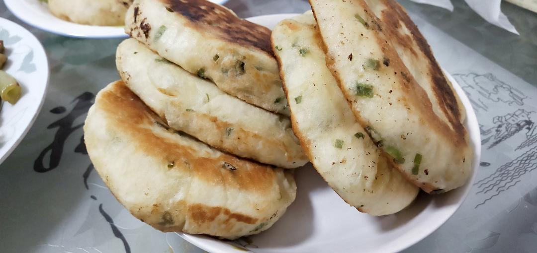 葱花鸡蛋发面饼（一）