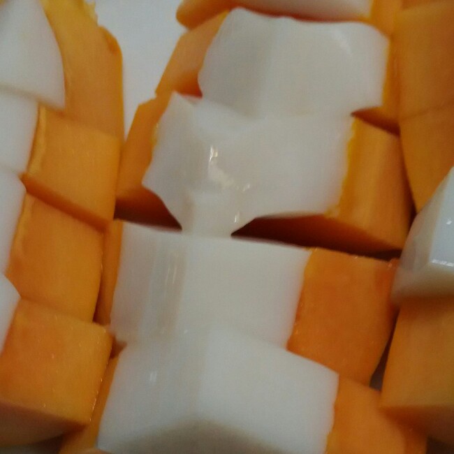 木瓜椰奶冻