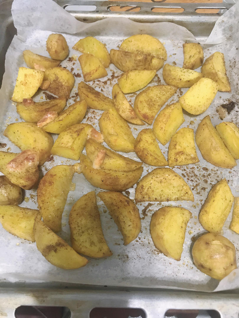 孜然烤薯角