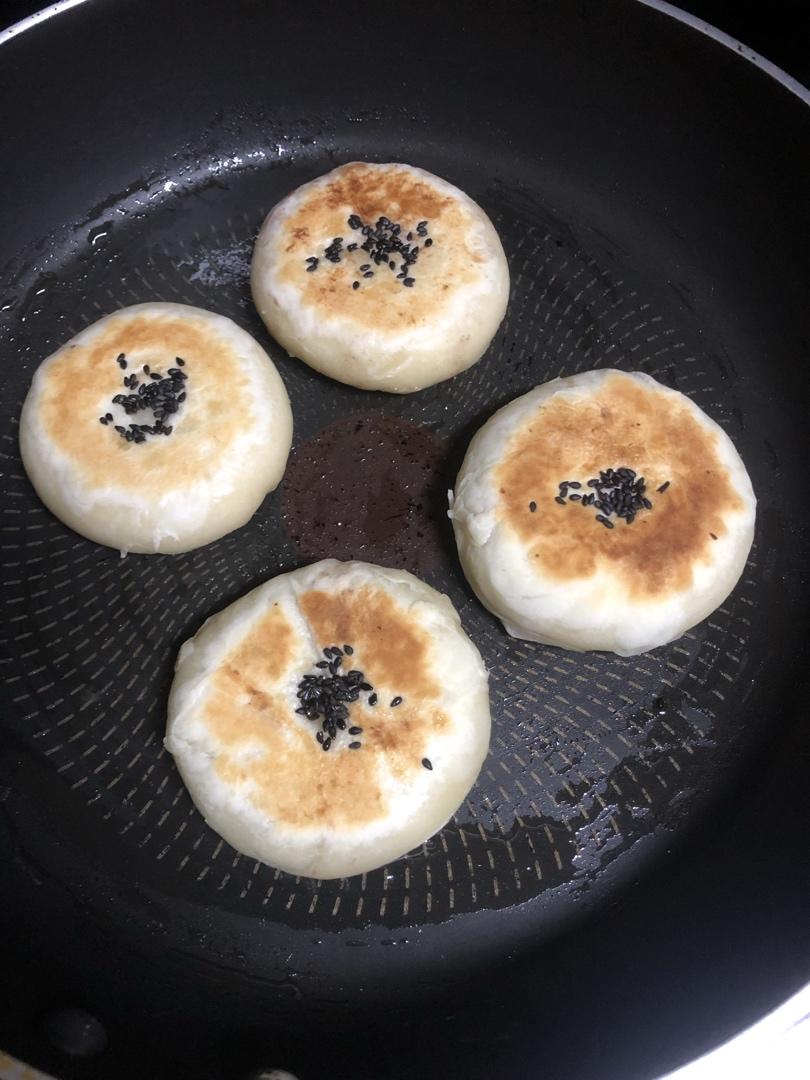 红豆饼-平底锅