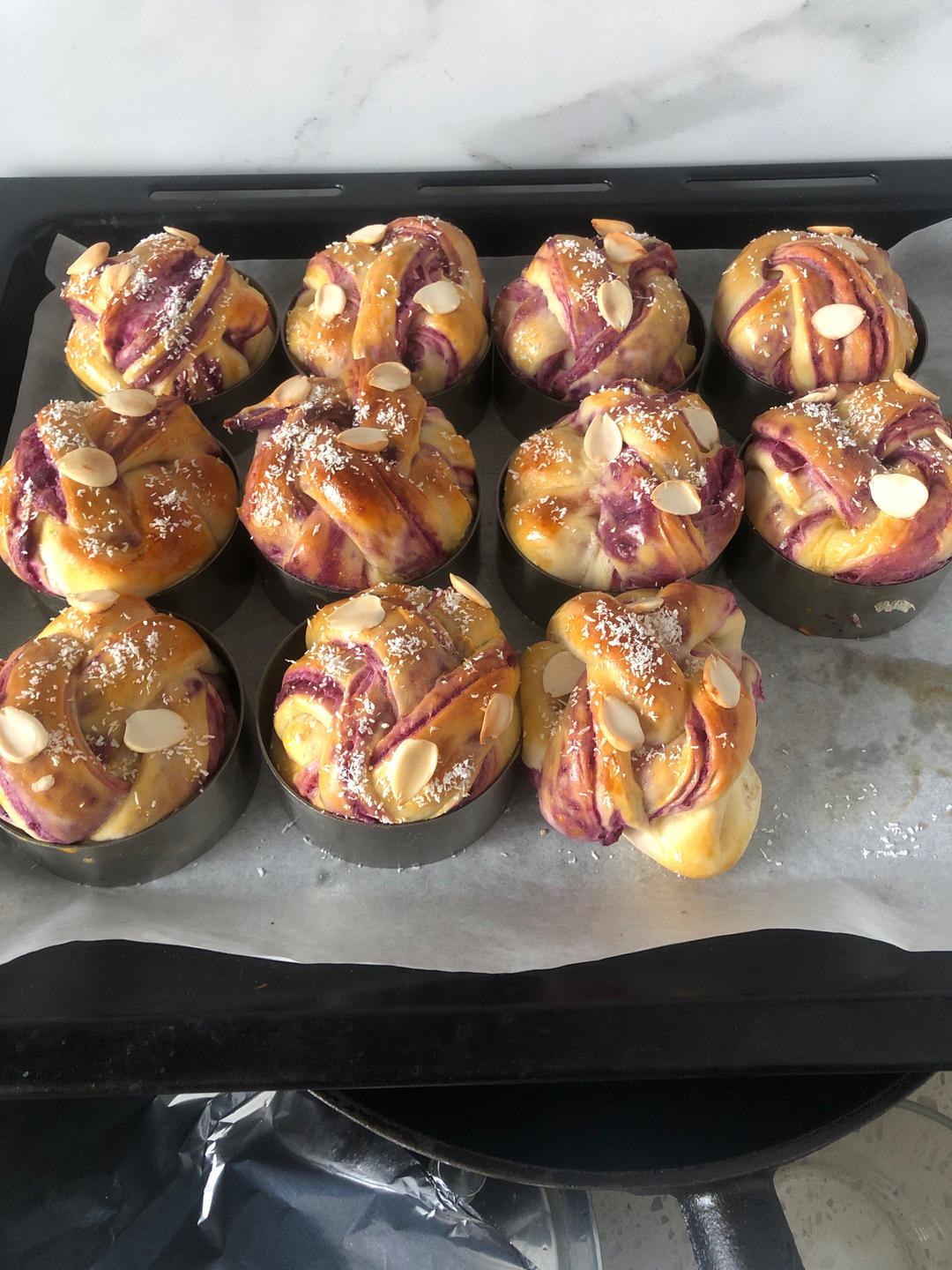 紫薯迷你小吐司