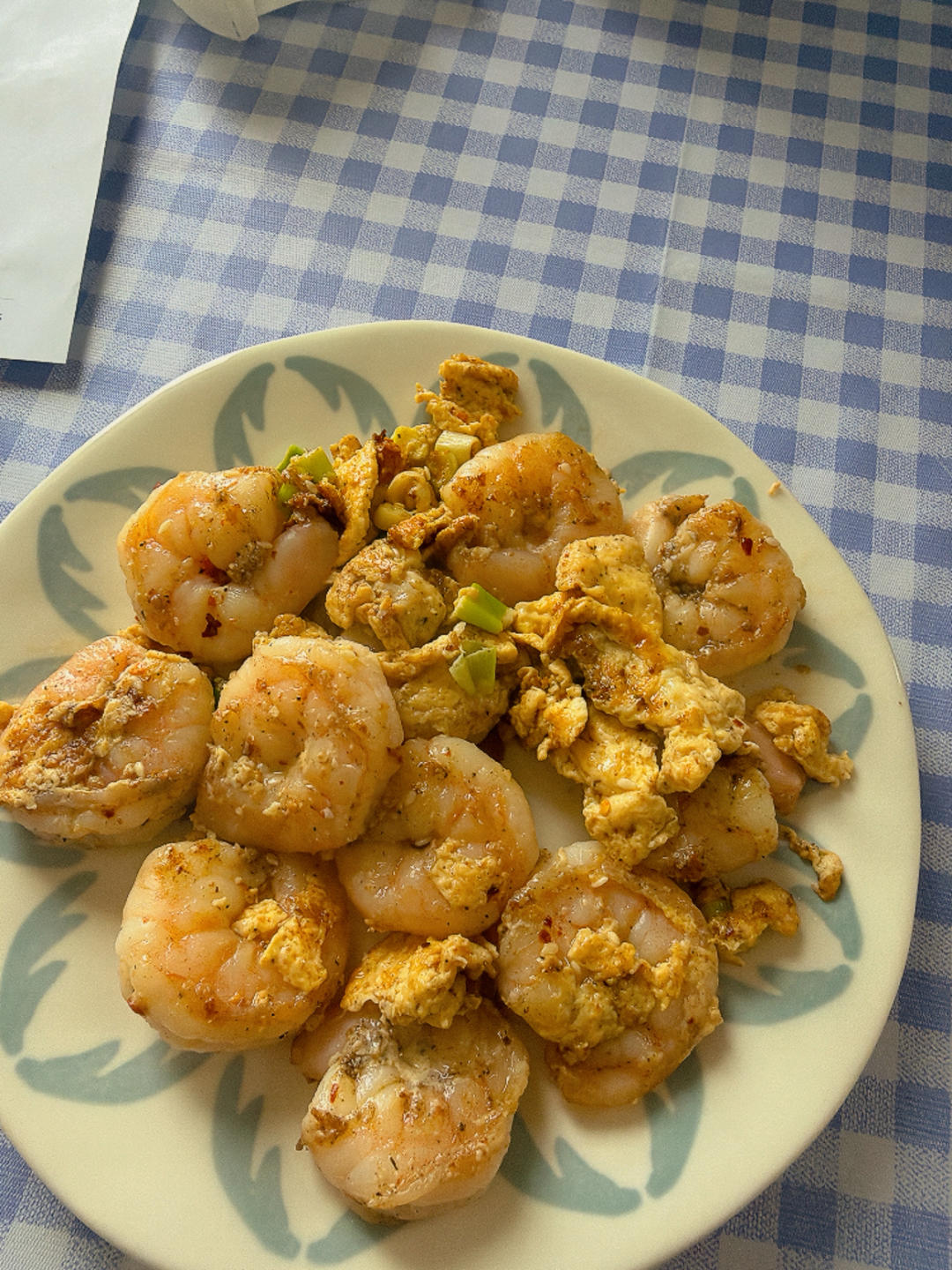 鸡蛋炒虾仁😋