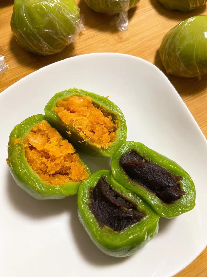香糯可口的青团