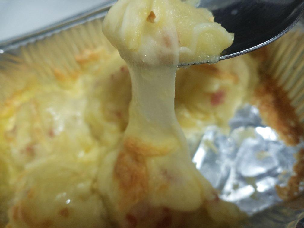 土豆爱好者不能错过的芝士培根焗土豆！（空气炸锅版）