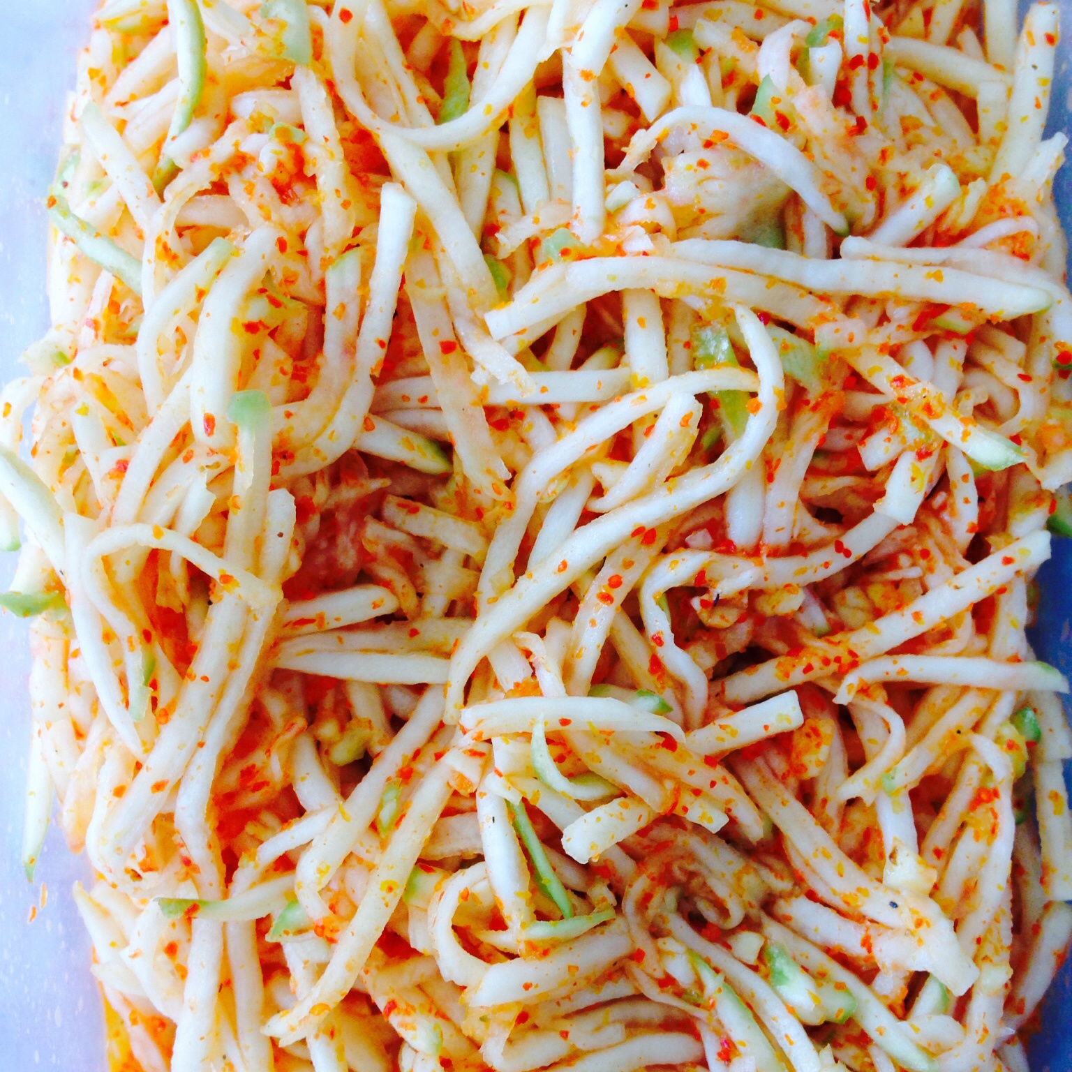 腌芥菜疙瘩（憋辣菜丝）—刺激好吃的小咸菜