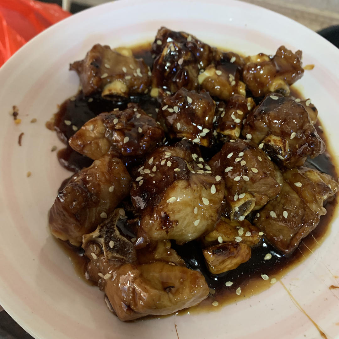 糖醋排骨/糖醋小排（不放油）（12345口诀做出正宗上海本帮）