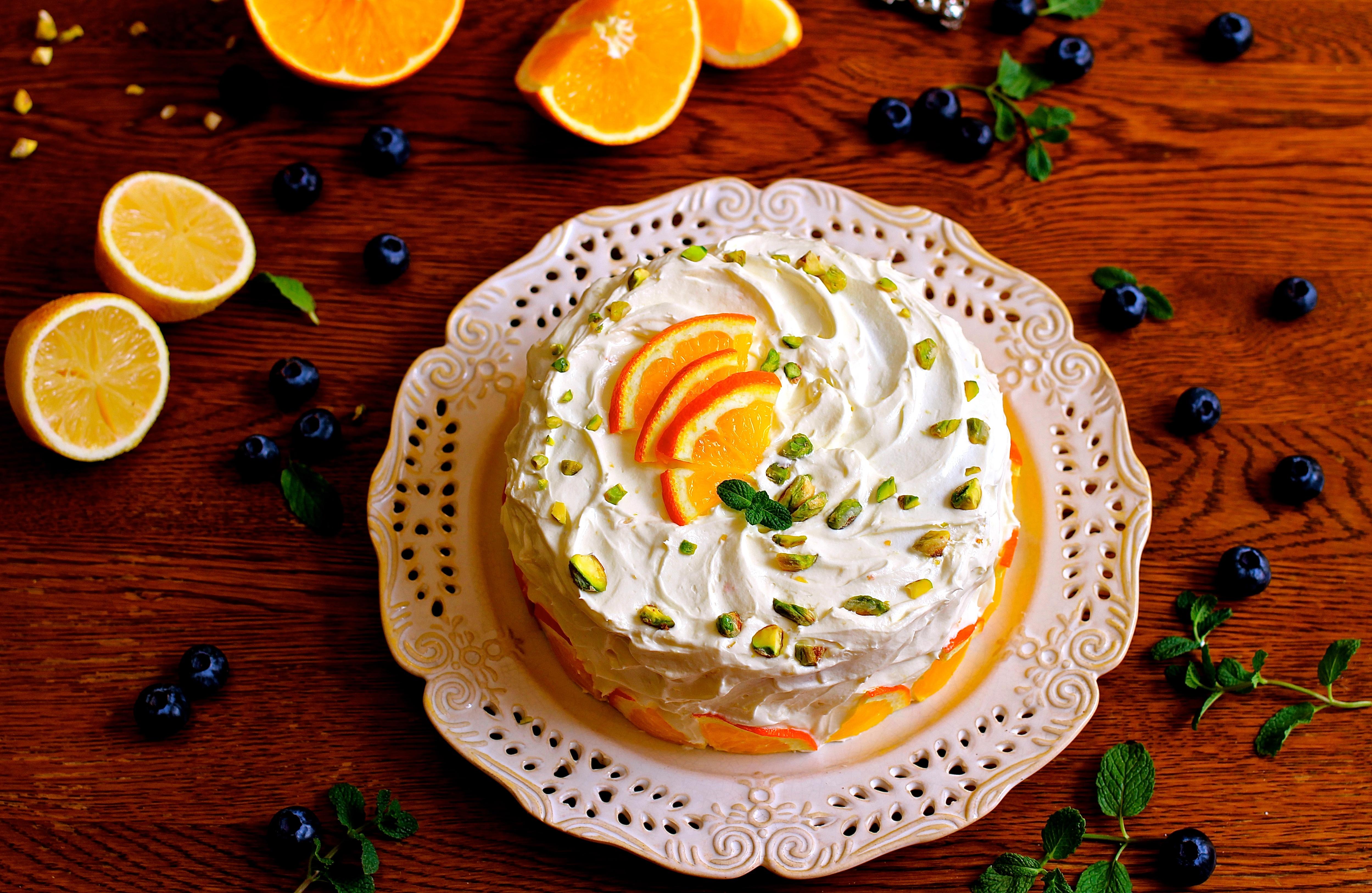 【柑橘飘香】橙香梦幻蛋糕的做法
