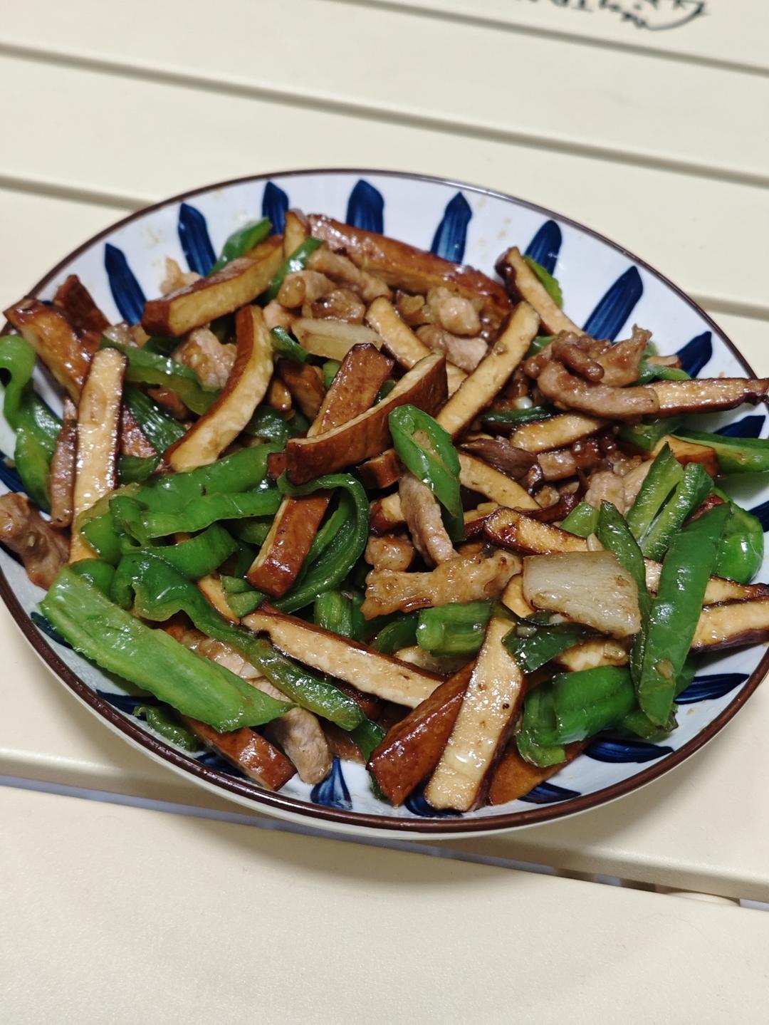 豆干炒肉丝