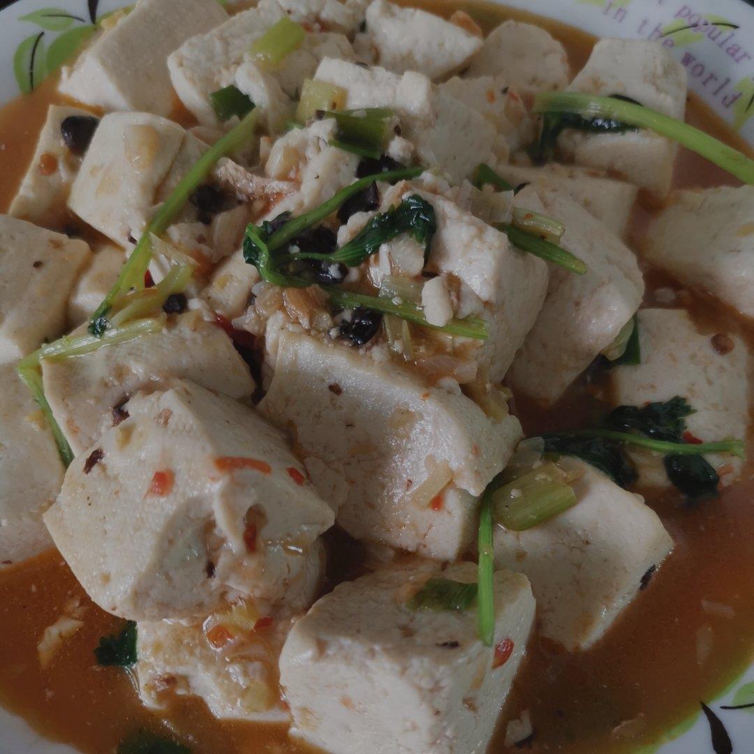 素炒豆腐