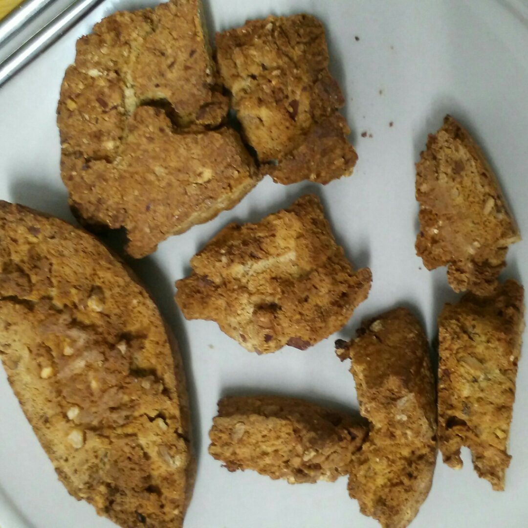 无油咖啡坚果意式脆饼