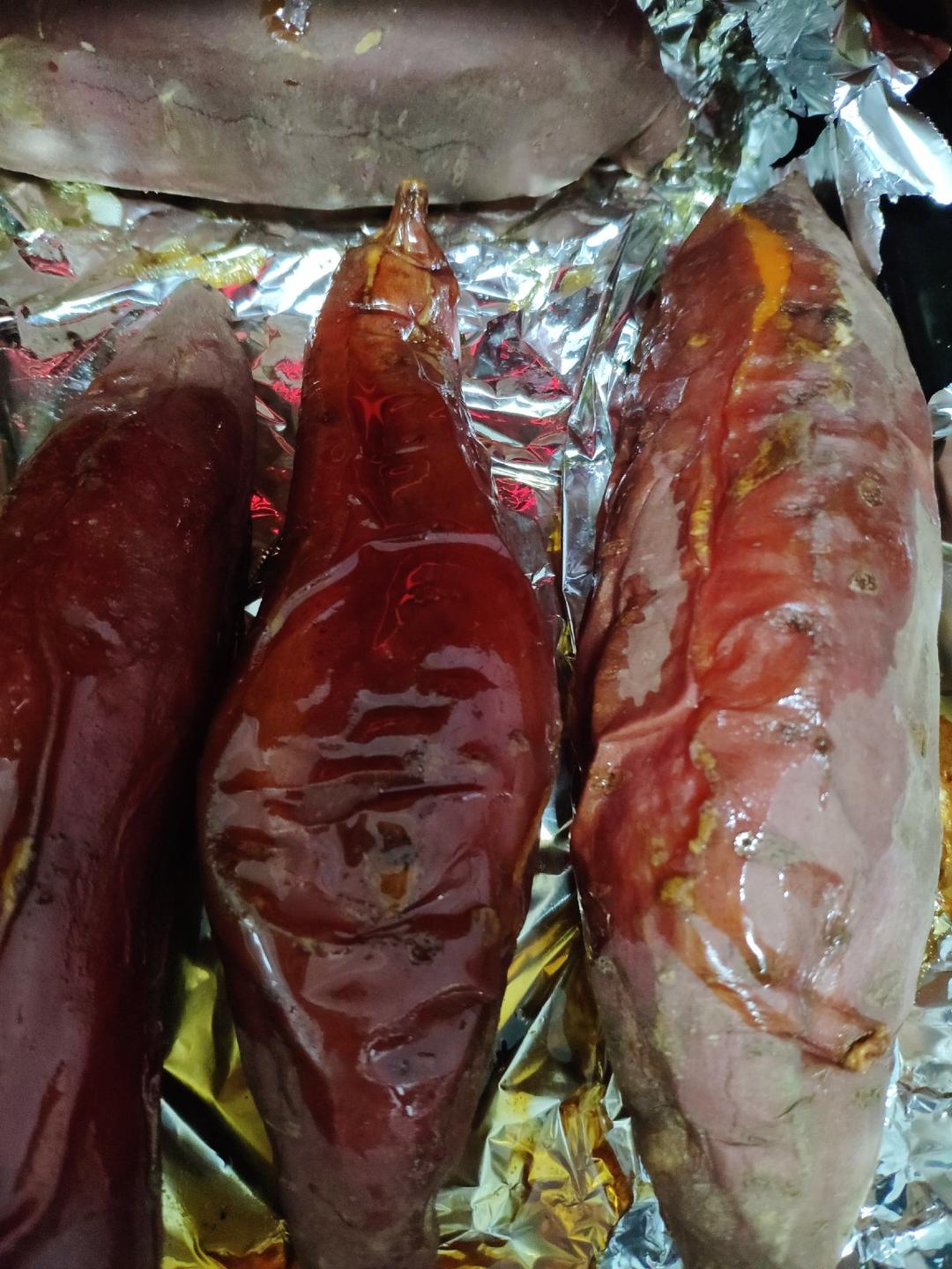 烤箱版烤地瓜秘籍