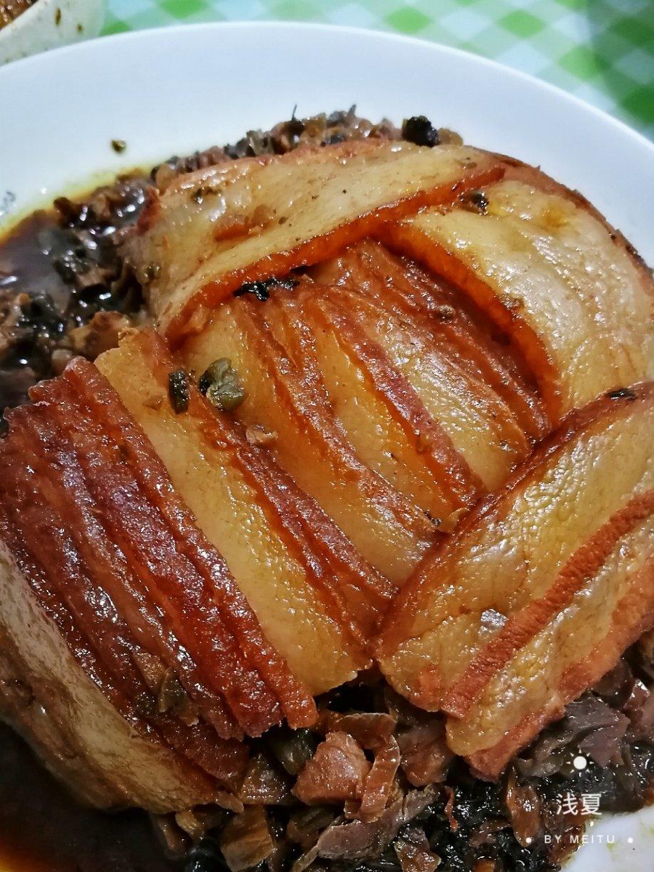 厨师长教你：“咸烧白”的正宗做法，一看就有食欲