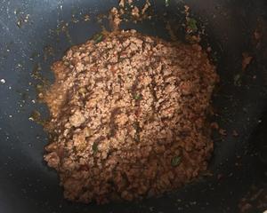 简单家常菜肉末配一切土豆泥蚂蚁上树的做法 步骤4