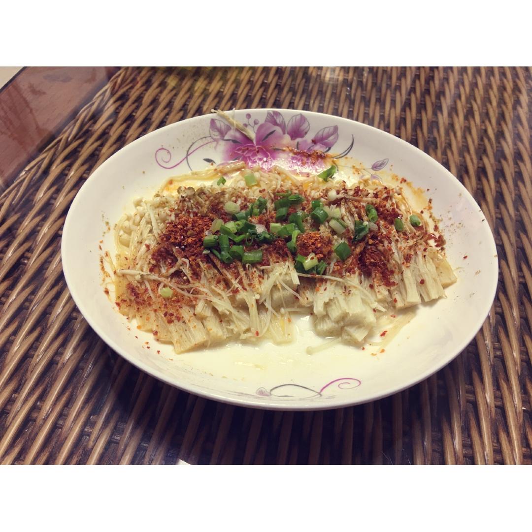 微波炉金针菇