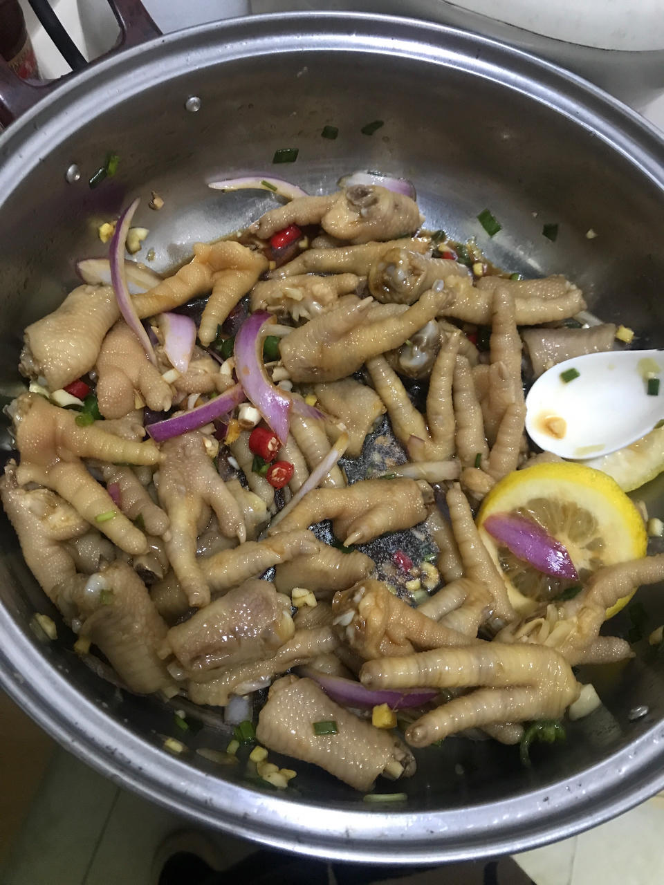 【柠檬酸辣鸡爪】自制超级无敌美味的网红鸡爪
