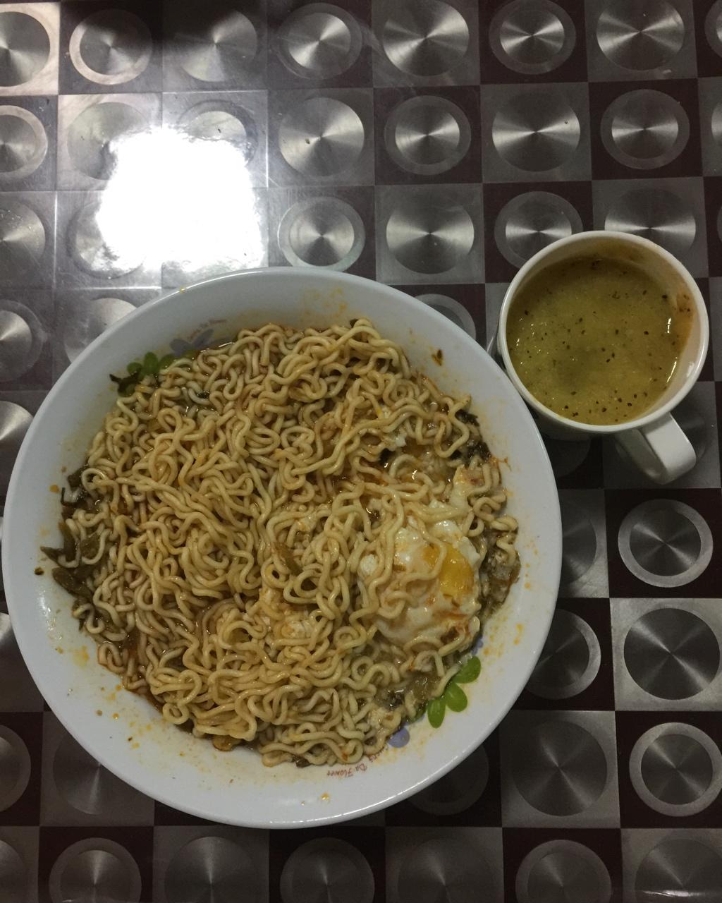 奥运冠军李小鹏的方便面做法（搬运来的）