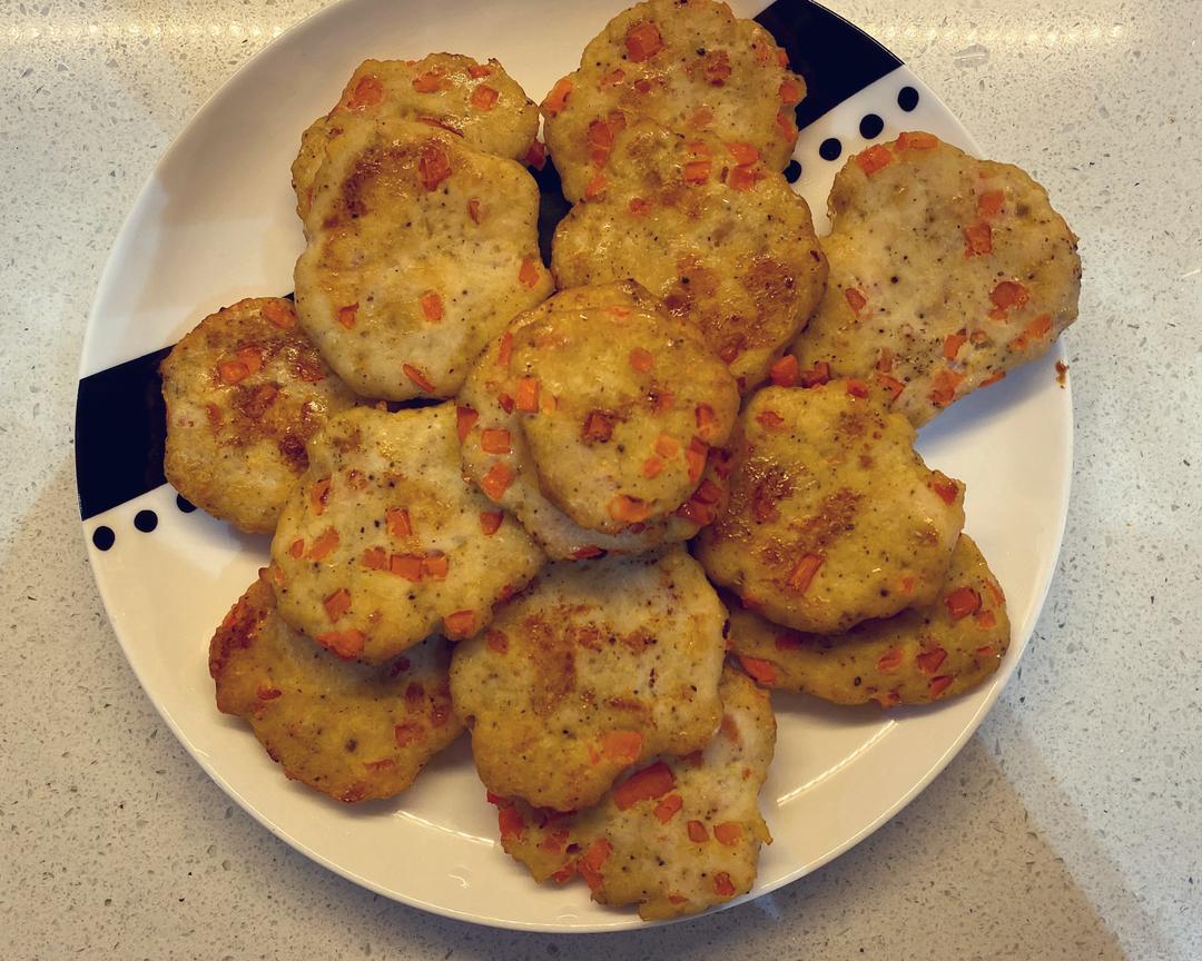 减脂期小零食1——鸡胸肉饼的做法
