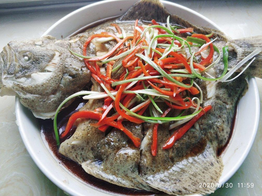 清蒸多宝鱼