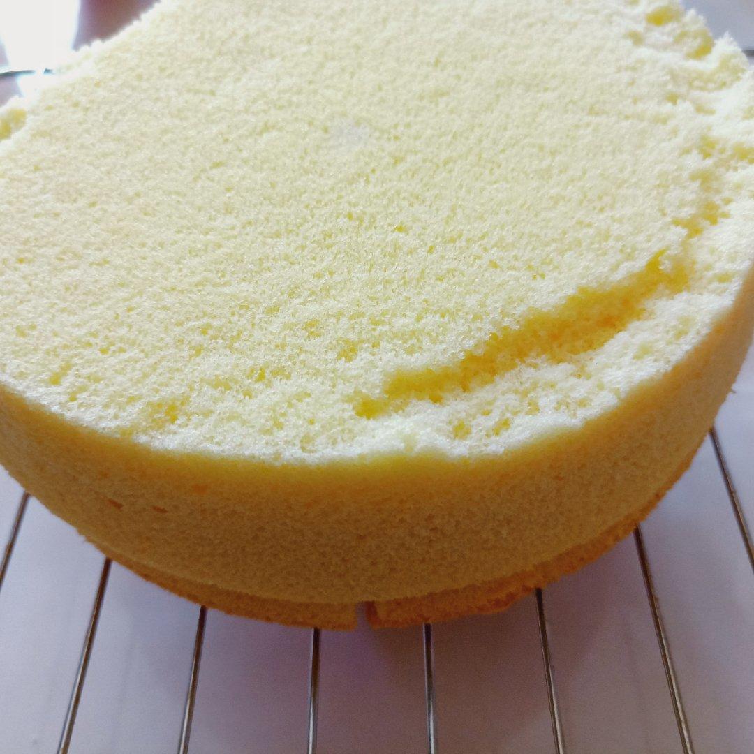 美味的鲜奶海绵蛋糕（8寸蛋糕）