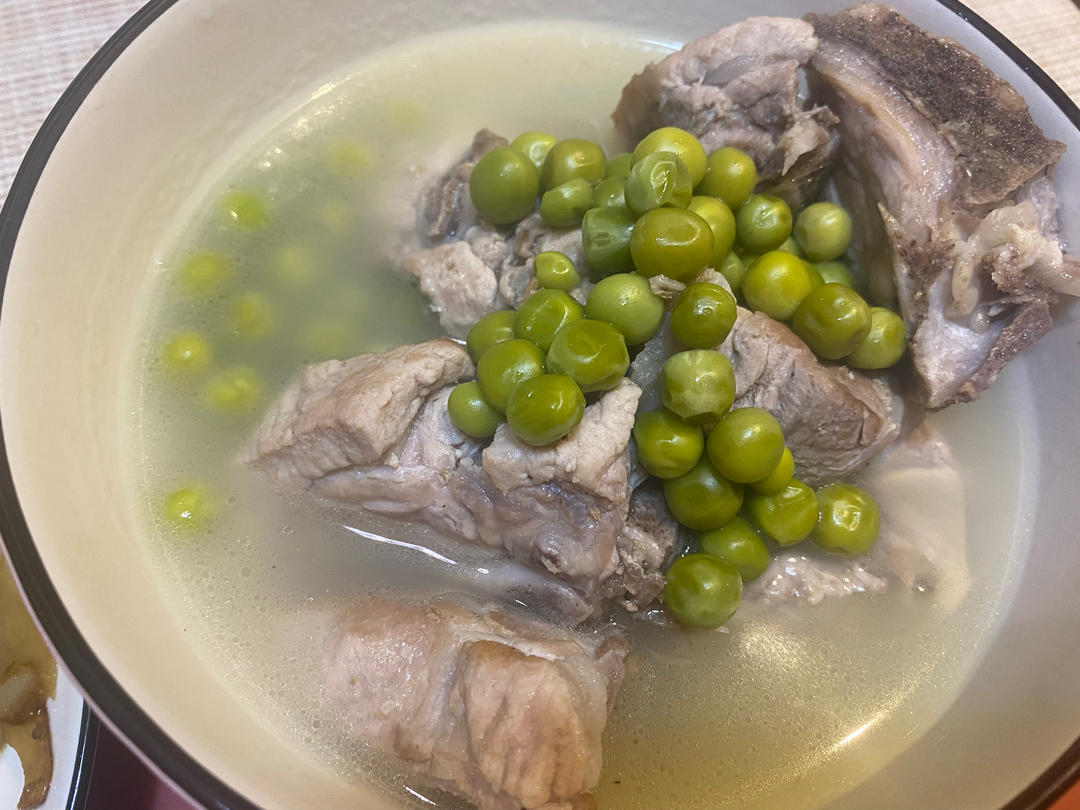 排骨豌豆汤