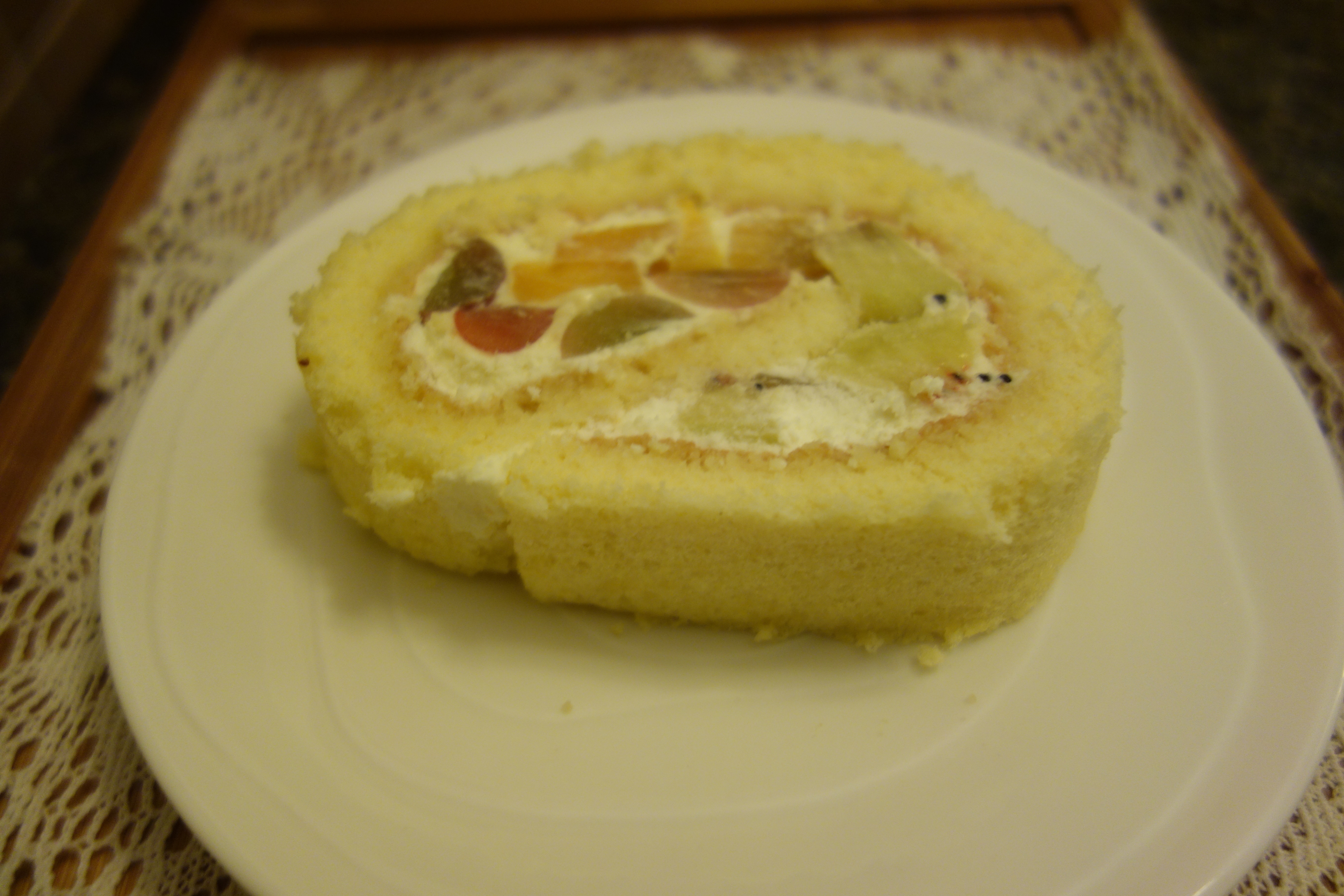 【视频】小嶋水果蛋糕卷