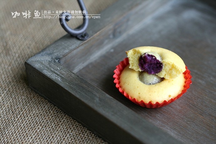 紫薯夹心小蛋糕的做法