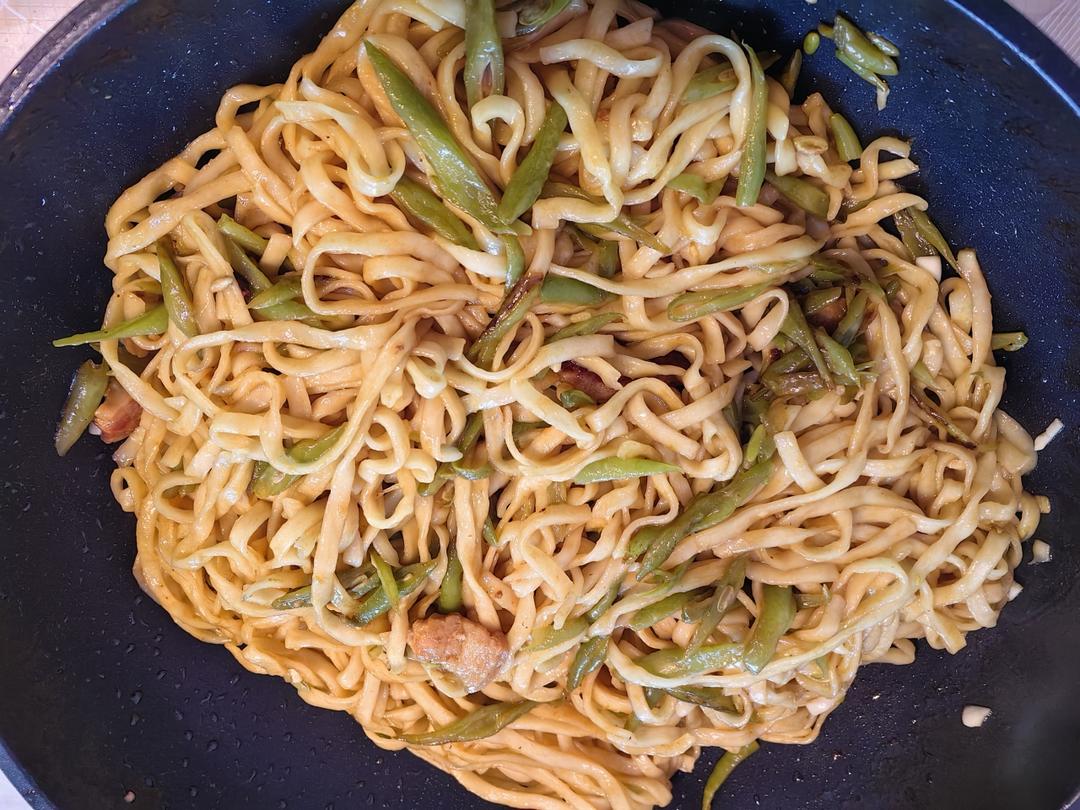 豆角焖面