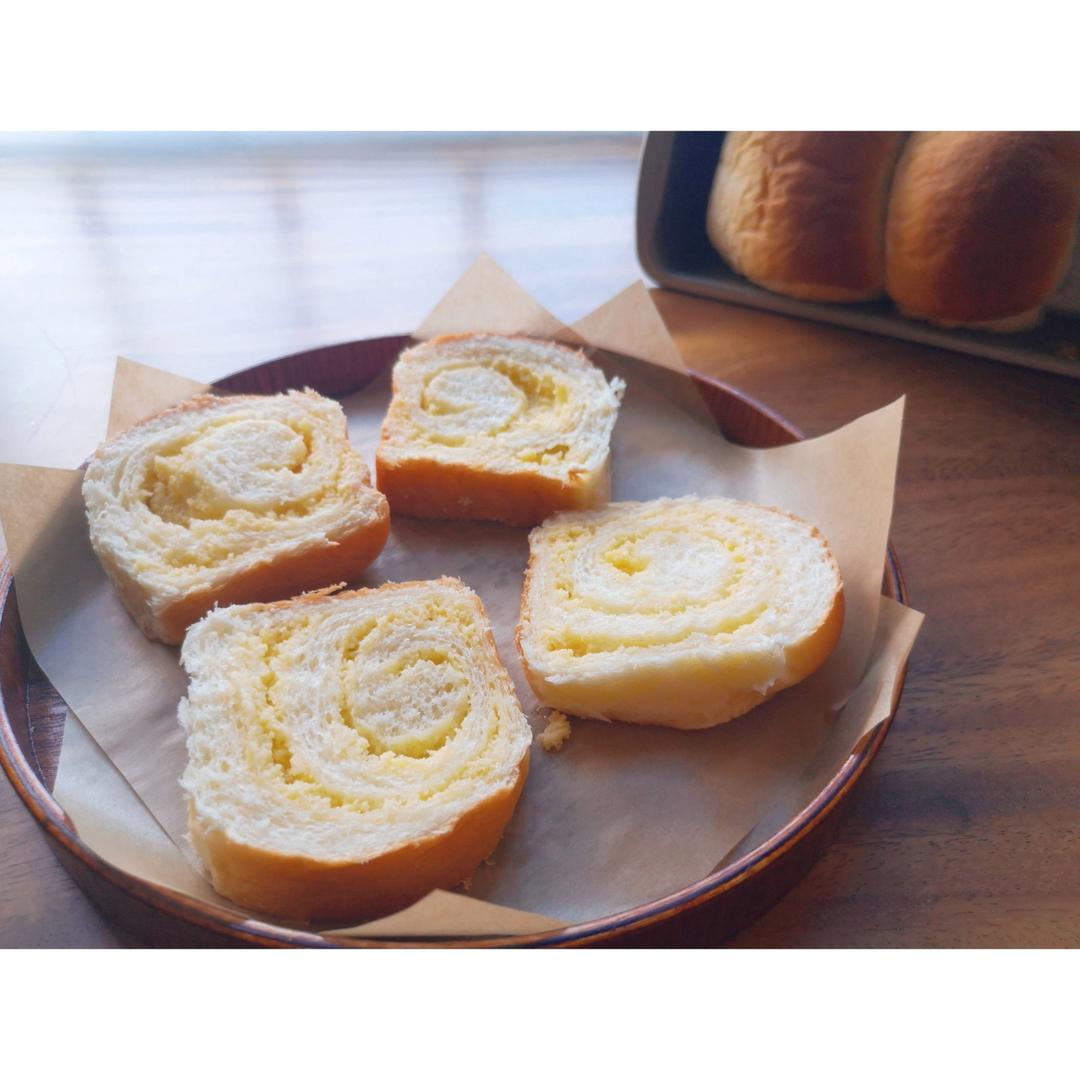 【奶酥吐司】｜简单快手版｜不用开酥