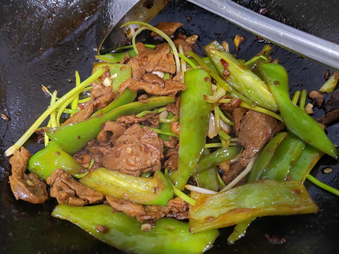青椒肉丝（里脊肉版）