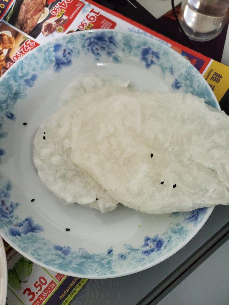 半烫面的口袋饼｜装啥都好吃