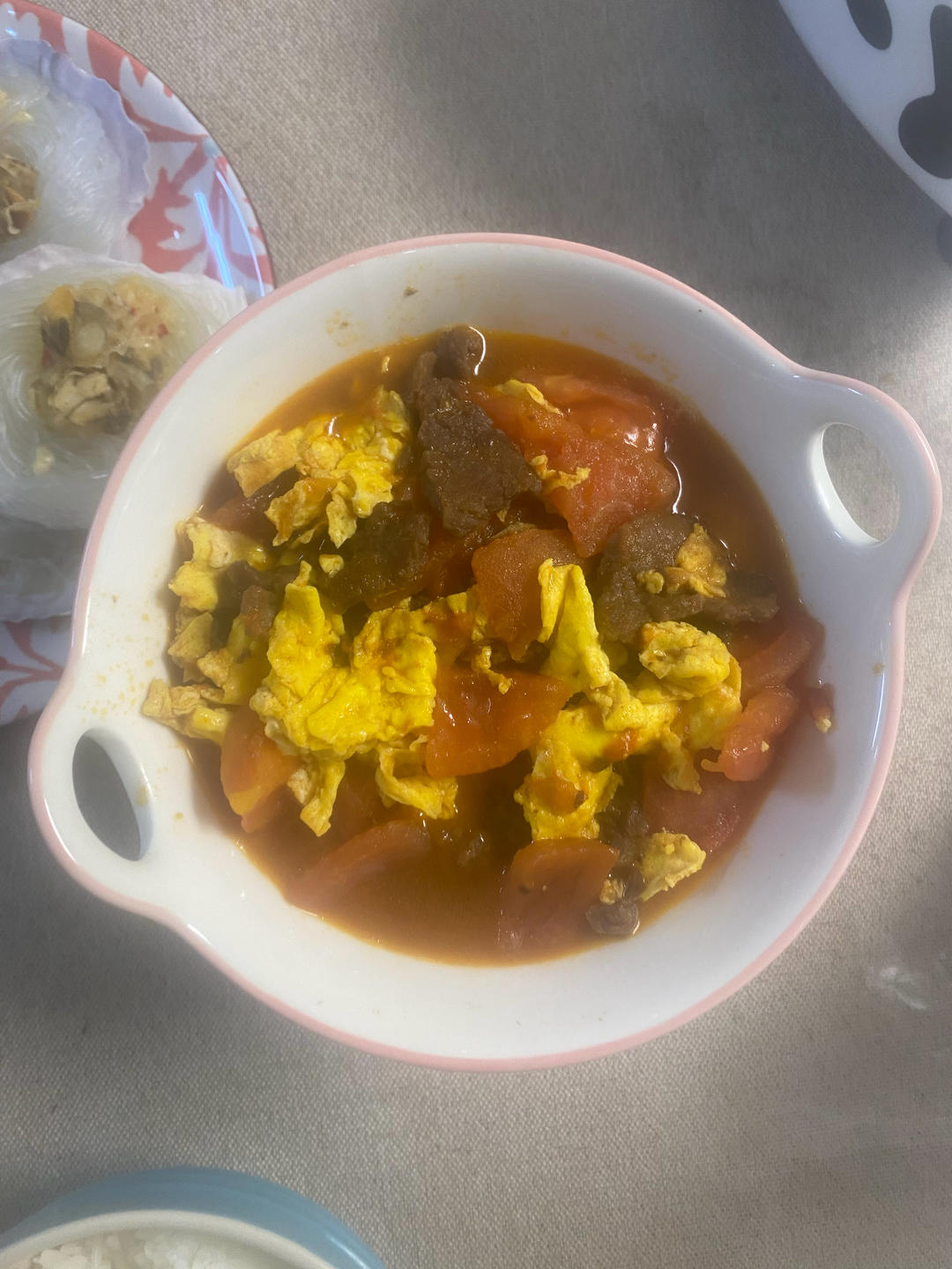 滑蛋番茄牛肉
