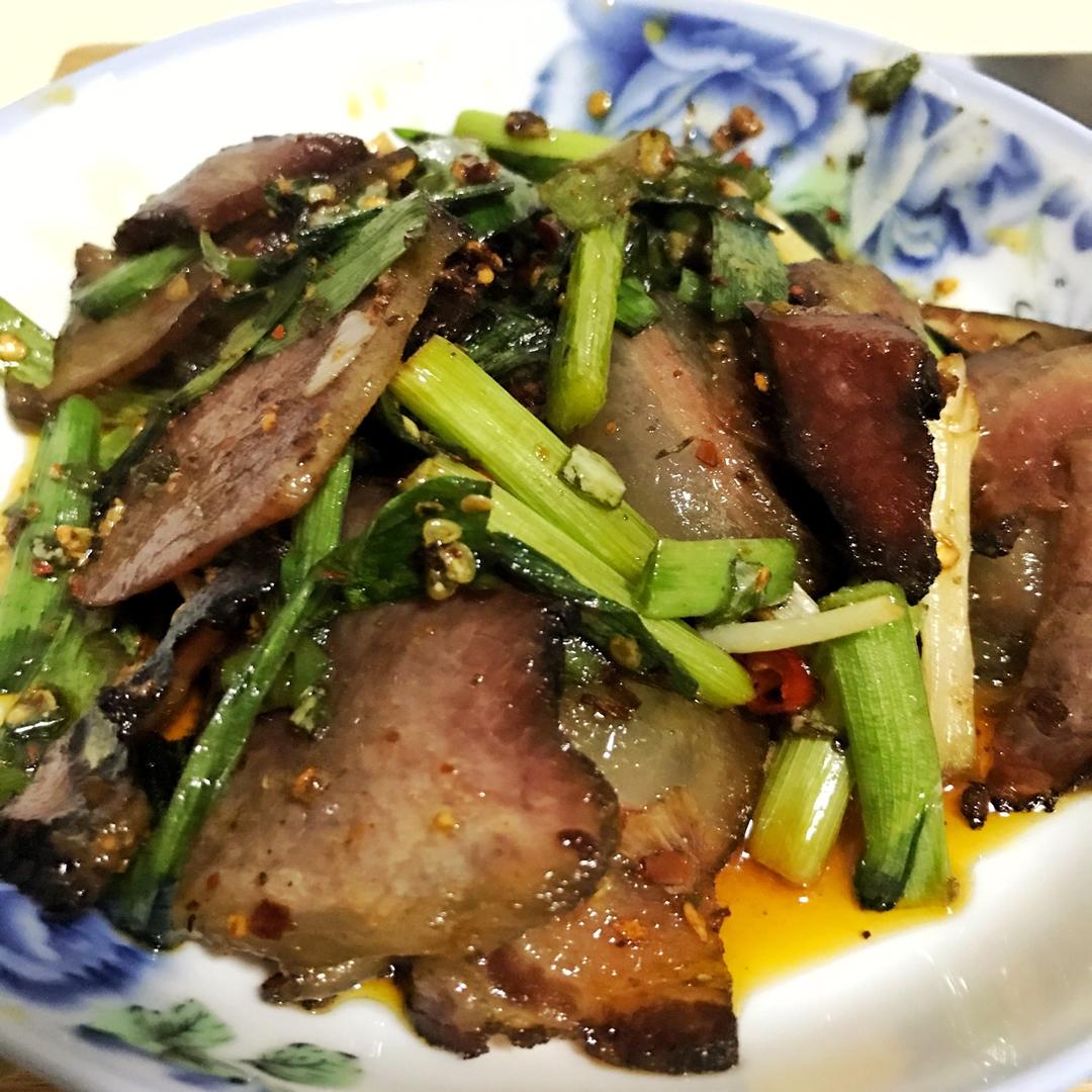 青椒腊肉