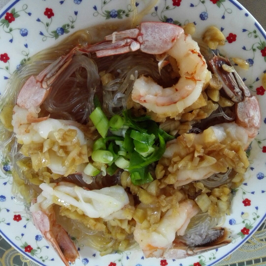 蒜蓉粉丝蒸虾