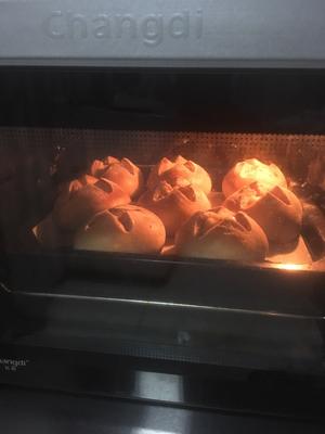 熔岩芝士&尊乐烤肠面包的做法 步骤15
