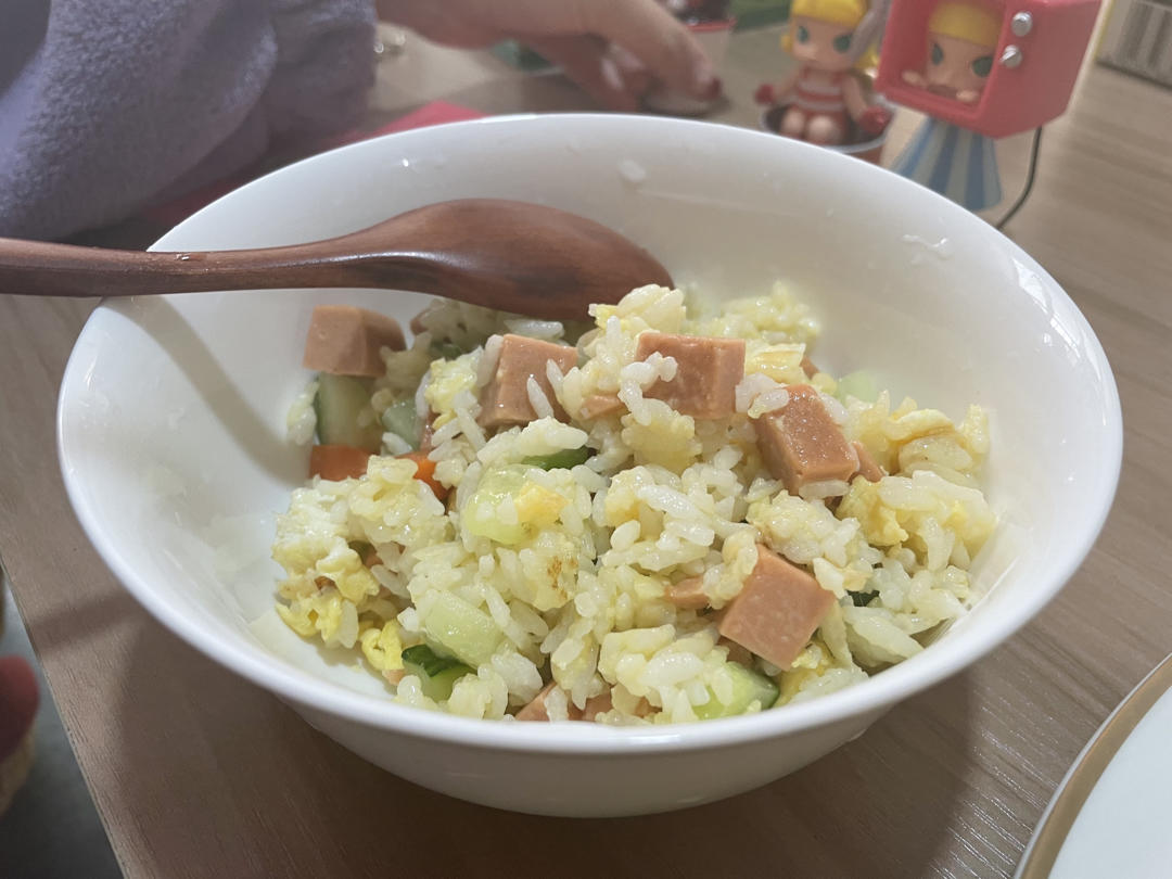 扬州炒饭（剩饭变美食，从此不剩饭）