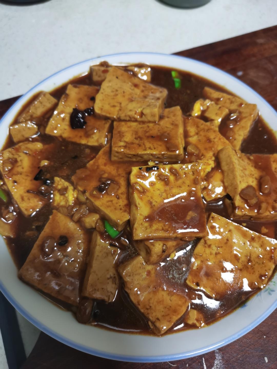 简单易学的下饭菜麻婆豆腐（素版）