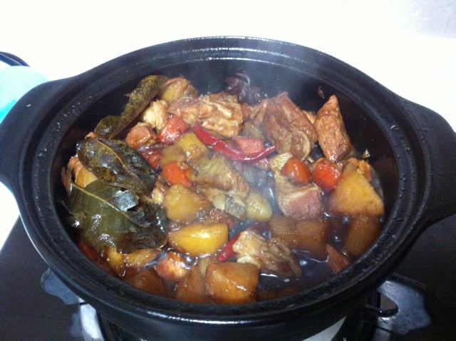 胡萝卜土豆炖排骨