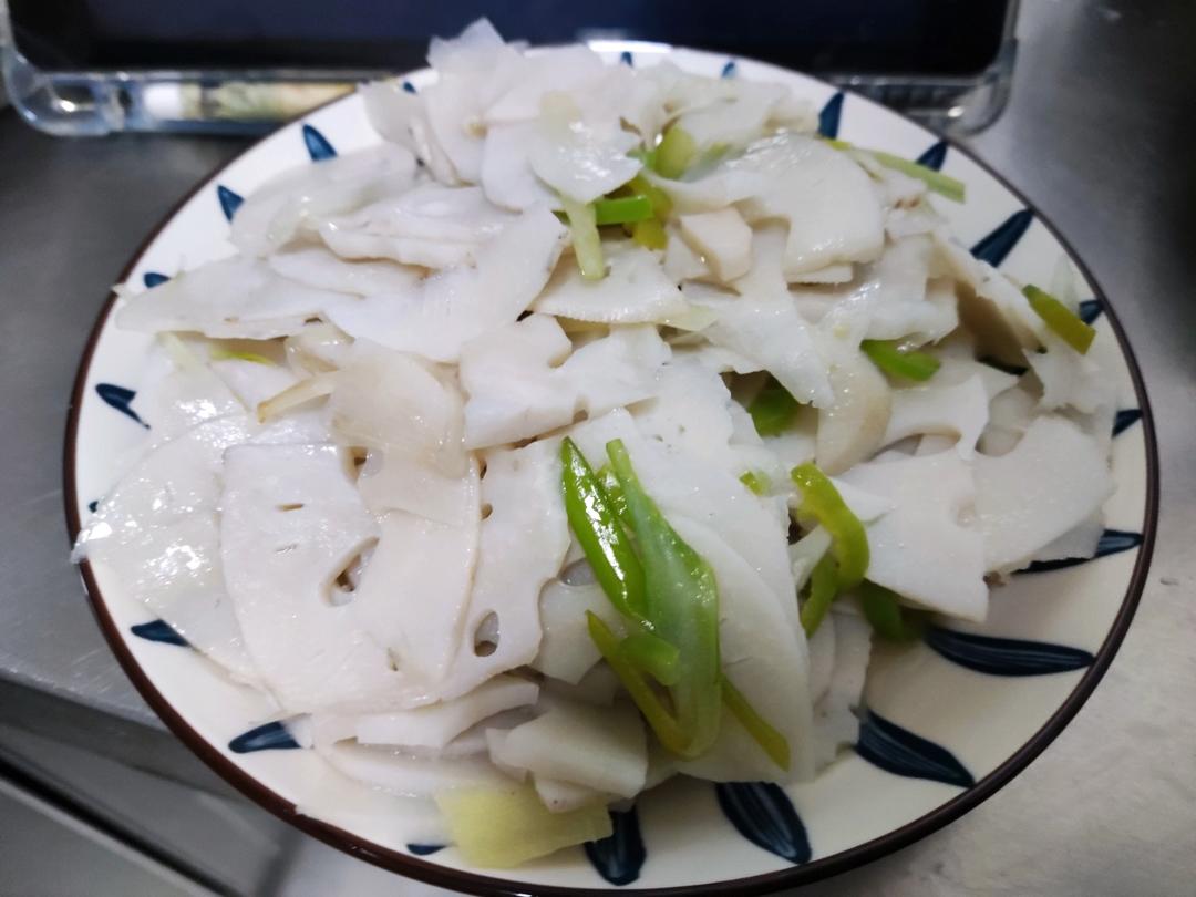 家常凉菜--炝拌藕片