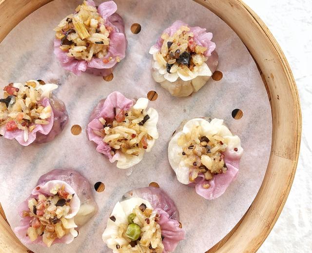 把春天吃进嘴巴里—春笋藜麦腊肠烧麦的做法