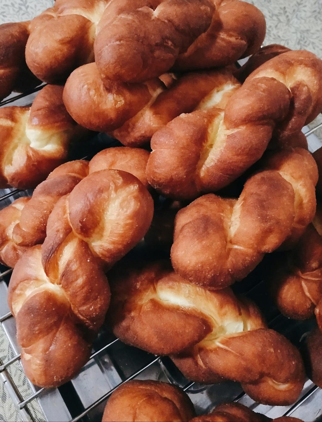 超级松软的奶香麻花