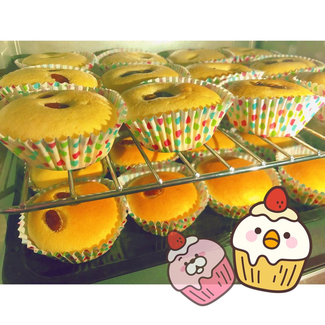 纸杯蛋糕 8寸戚风蛋糕的量