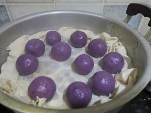 紫薯糯米糍的做法 步骤6