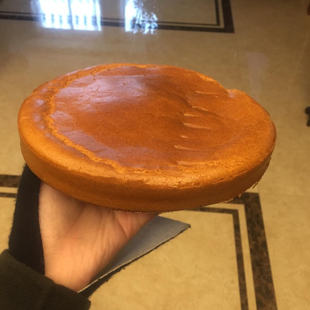 超好记八寸戚风蛋糕（后蛋法）