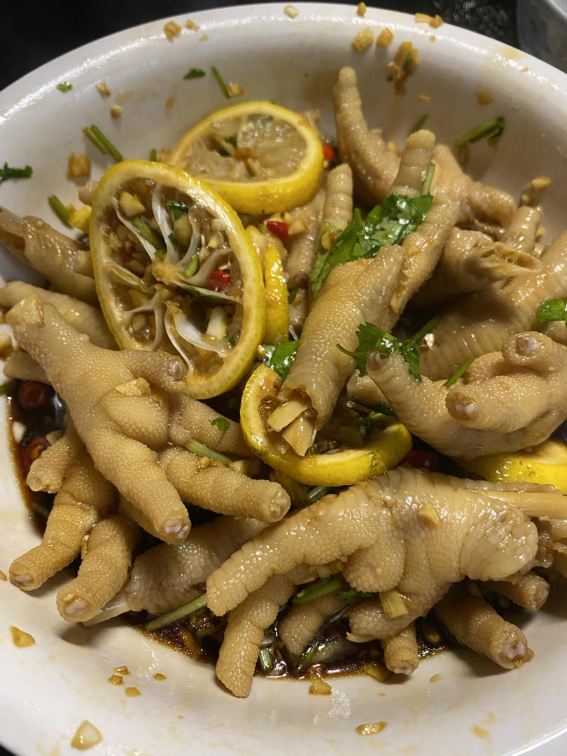 超简单的柠檬无骨鸡爪