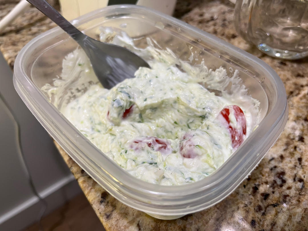 黄瓜酸奶沙拉 ( Tzatziki)