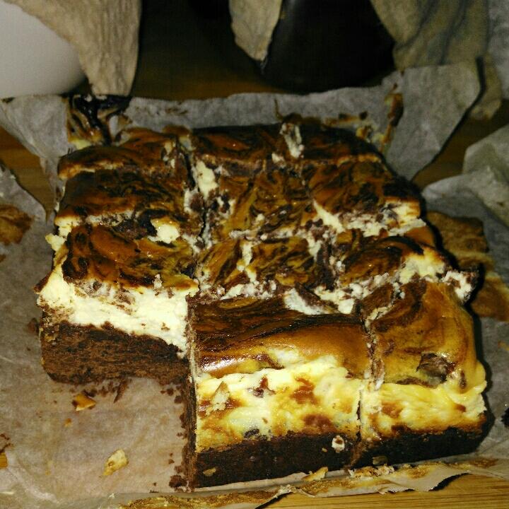 芝士布朗尼蛋糕 Cream Cheese Brownie