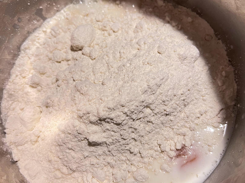 纯奶手撕吐司的做法 步骤1