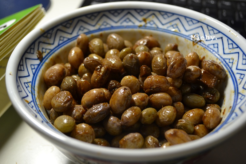 辣炒油豆角