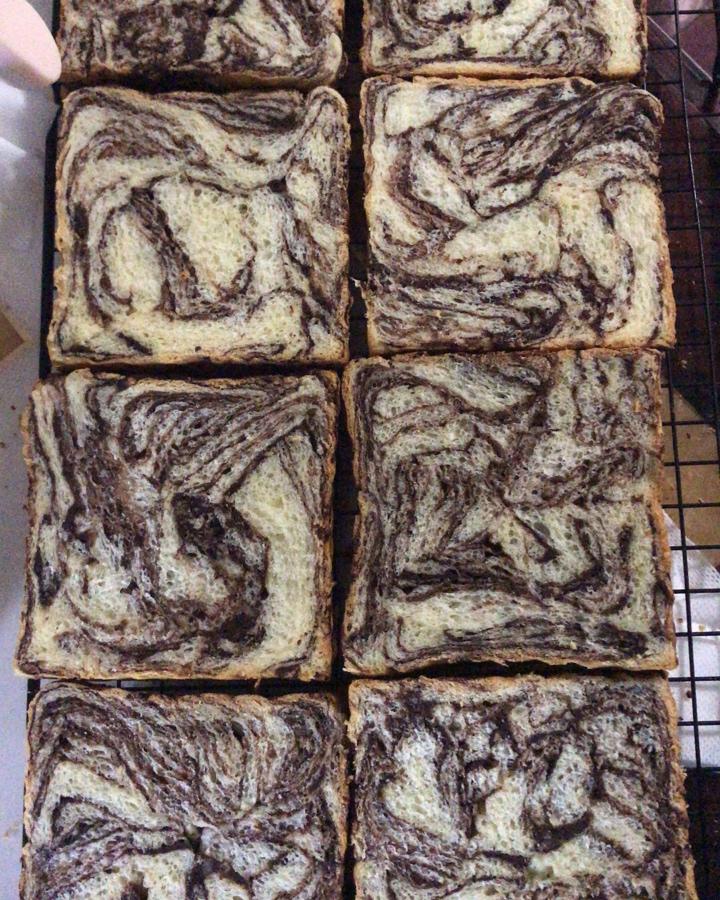 🍫浓郁巧克力吐司🍫
—复刻版爸爸糖吐司面包